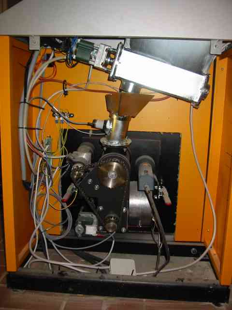 automatische Pelletzuf�hrung