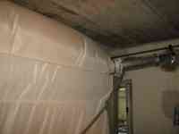 Einblasstutzen am Gewebesilo