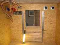 Lagerraum f�r Holzpellets