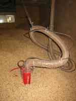 Pelletansaugung Maulwurf