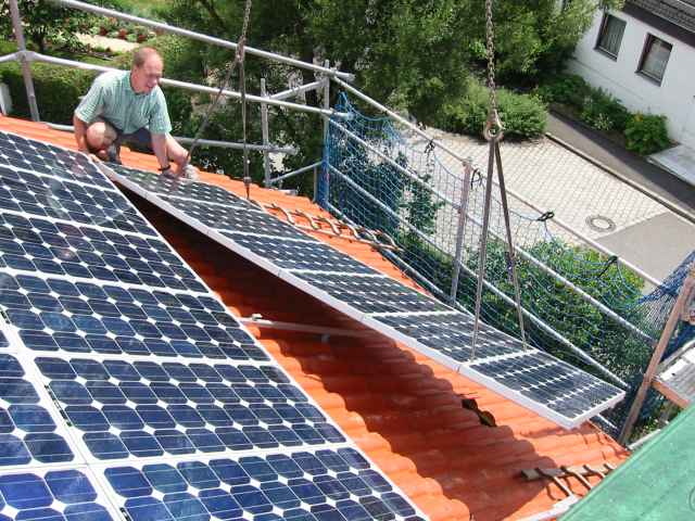 Kranmontage in Grafing